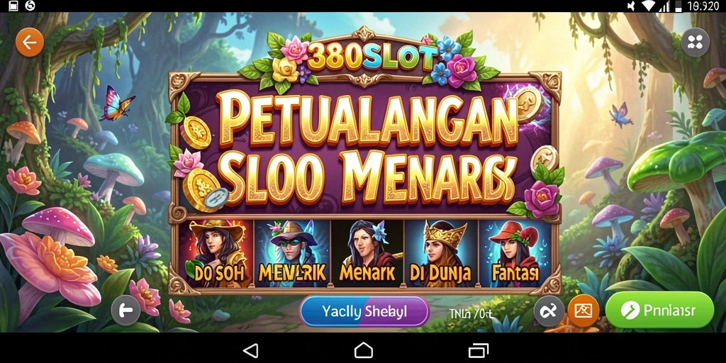 Tangkapan layar gameplay 380SLOT yang menarik dan dinamis.