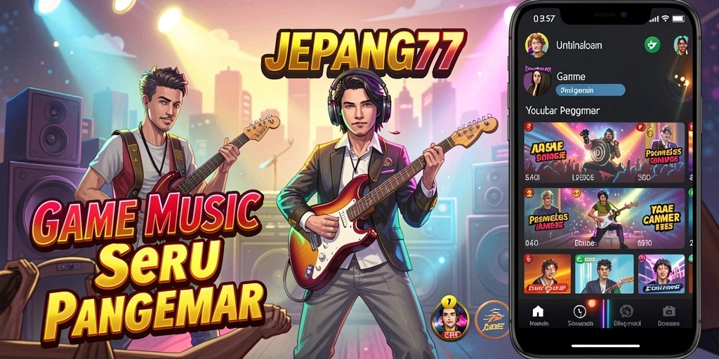 Tampilan gameplay JEPANG77 yang penuh warna dan menarik.