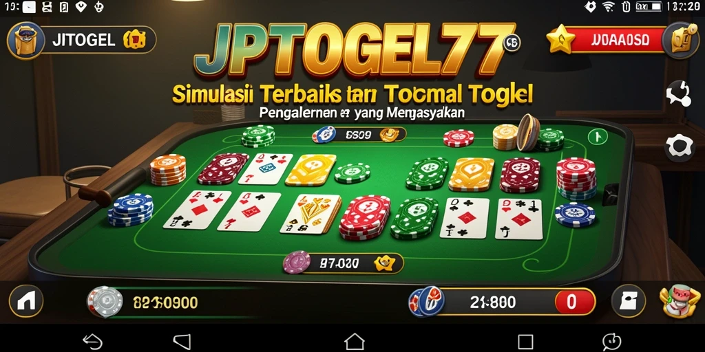 Screenshot gameplay JPTOGEL77 menunjukkan pengalaman menarik dalam permainan togel.