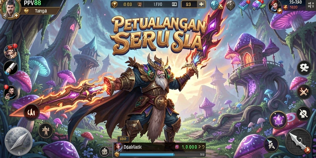Tampilan gameplay seru yang memikat dalam PPV88.