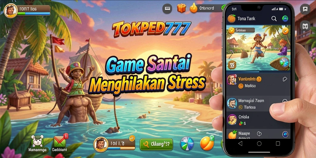 Tangkapan layar dari gameplay TOKPED777 yang penuh warna dan menarik.